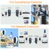 Vuebee Wireless Bridge, Point to Point Outdoor, Plug and Play WiFi Bridge, 1KM Long Range Extender, 5dBi Antenna, 24V POE Adapter, 2 RJ45 LAN Port (Black) view 3