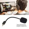 ASHATA Detachable Microphone, Replacement Microphone Compatible for BlackShark V2 for BlackShark V2 Pro, Mic Replacement for BlackShar V2 Pro, Rotatable 360 Jack view 2