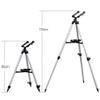 DONGDAWAN Portable Astronomical Telescope,Refractor Telescope for Kids and Astronomy Beginners with Lightweight Tripod,Phone Mount and Carry Bag,Perfect for Children Educati view 2