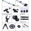 DONGDAWAN Portable Astronomical Telescope,Refractor Telescope for Kids and Astronomy Beginners with Lightweight Tripod,Phone Mount and Carry Bag,Perfect for Children Educati view 4