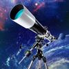 DONGDAWAN Stargazing Telescope,Refractor Telescopes,80mm Aperture 900mm Astronomical Telescopes with Adjustable Tripod and Smart Phone Stand view 1