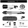 DONGDAWAN Kids Telescope,Portable Telescopes for Astronomy,telescopes for Astronomy Beginners,Fully Multi-Coated Optics,Telescope with Tripod (Package a A) (Package E A) (Package D A) (Package D A) view 4