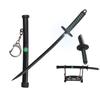SHARP CASTLE Mini Japanese Katana, 5.7-Inch Ultra Sharp Stainless Steel Knife with Scabbard, Anime Katana Keychain, Utility Cutter, Handmade for Craft Use-GT01H.GN view 1