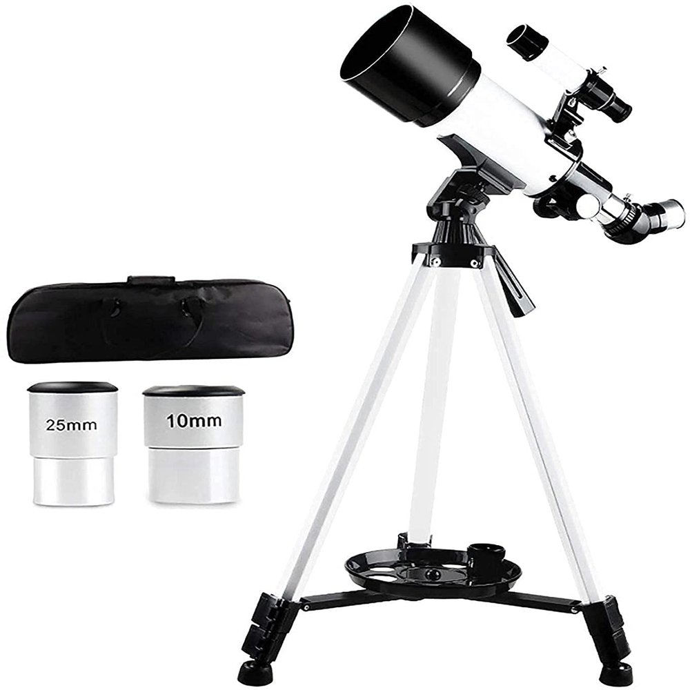 DONGDAWAN Telescope for Astronomical Beginners and Children, 70MM HD Refractor Telescope with Adjustable Stand and Phone Holder, Fully Coated Lens