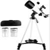 DONGDAWAN Telescope for Astronomical Beginners and Children, 70MM HD Refractor Telescope with Adjustable Stand and Phone Holder, Fully Coated Lens view 1