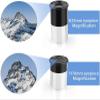 DONGDAWAN Telescope for Astronomical Beginners and Children, 70MM HD Refractor Telescope with Adjustable Stand and Phone Holder, Fully Coated Lens view 2