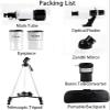 DONGDAWAN Telescope for Astronomical Beginners and Children, 70MM HD Refractor Telescope with Adjustable Stand and Phone Holder, Fully Coated Lens view 3