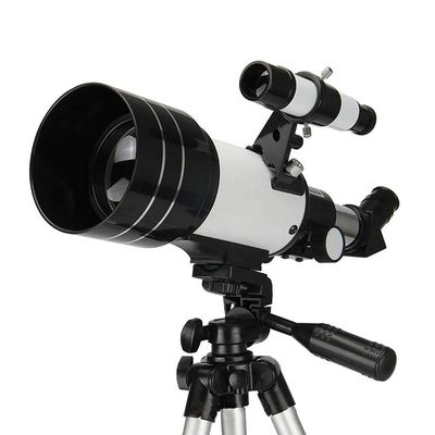 DONGDAWAN Telescope for Kids Beginners Adults, 70mm Aperture 300mm AZ Astronomical Refractor Telescope BAK4 Prism Lens Telescope for Astronomy with Smartphone Mount and Tripod to Observe Moo