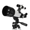 DONGDAWAN Telescope for Kids Beginners Adults, 70mm Aperture 300mm AZ Astronomical Refractor Telescope BAK4 Prism Lens Telescope for Astronomy with Smartphone Mount and Tripod to Observe Moo view 1