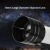DONGDAWAN Telescope for Kids Beginners Adults, 70mm Aperture 300mm AZ Astronomical Refractor Telescope BAK4 Prism Lens Telescope for Astronomy with Smartphone Mount and Tripod to Observe Moo view 3