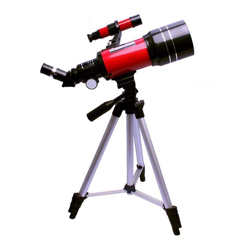 DONGDAWAN Telescope for s Adults Beginners,70mm Telescopic Accessories for Astronomy with Stand Astronomical Refractor Telescope with a Stand Good Partner to See The Moon and Plane