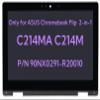 1366x768 HD Touch LCD Screen Replacement for ASUS Chromebook Flip C214MA C214M 2-in-1 90NX0291-R20010 LED Display Digitizer Assembly w/Bezel 11.6" 40Pins view 1