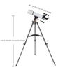 DONGDAWAN Telescope for Kids Beginners, Telescope for Astronomy Accessories with Tripod Astronomical Refractor Telescope Great Astronomy Gift for Kids to Explore Moon and Planets and Landsca view 2