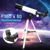 DONGDAWAN Telescope for Adults, Beginners, Children, 50mm Aperture 360mm Telescope Astronomical Refractor Telescope Good view 4
