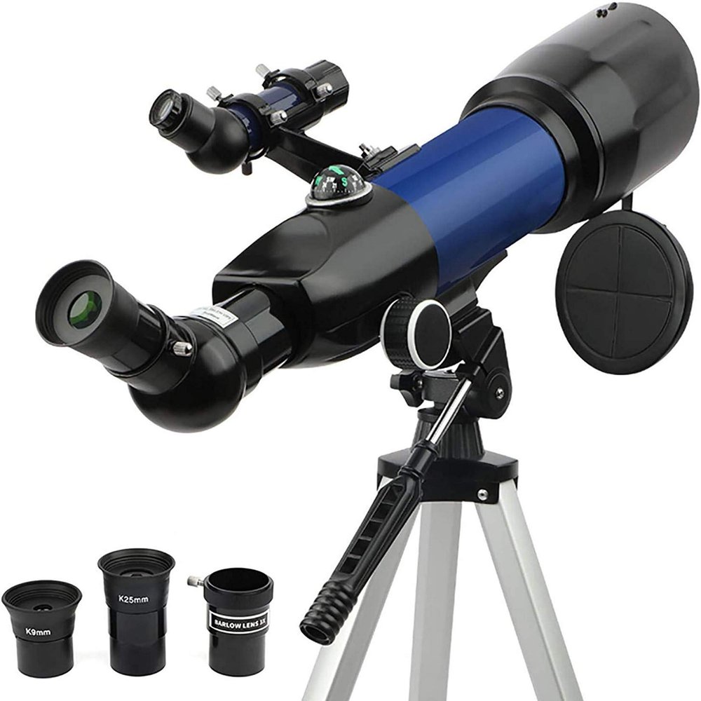 DONGDAWAN Astronomical Telescope,Portable 70mm Refractor Telescope for Beginners and Kids,Profession Refracting Telescope,with Adjustable Tripod,Backpack