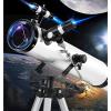 DONGDAWAN Telescopes for Astronomy Beginners,114mm Telescope for Kids & Adults Astronomy,Astronomical Telescope for Beginners for Stargazing (White D) (White B) view 1