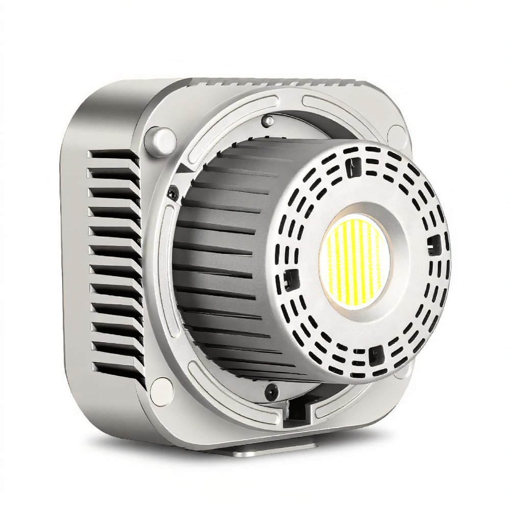 100W COB LED Video Light with 3000K6500K Temperature, Ra97, APP & Panel Control, with for Arca Mount & 1/4inch Thread Hole, for Bowens Mount