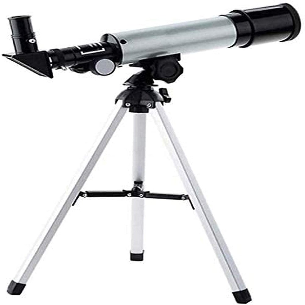 DONGDAWAN Telescope,Astronomy Beginner Refraction 90X Magnification 1.5X Forward Mirror,Portable Tripod Suitable for OutdoorTelescopes,Birtay Gift,Boy Gift