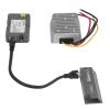 150W GigE PoE Injector, Ethernet Cord with POE Injector, 48V DC Boost Converter for V2 Dish Internet Kit to Routers, 3A 144W Power Adapter view 1