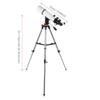 DONGDAWAN Telescope, Astronomical Telescope for Kids Adults, 80mm Aperture 500mm Focal Length 3X Refractor Telescope HD Magnification Monocular, Professional Starry Sky Telescope w view 2