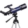 DONGDAWAN Adult Telescope, 70mm Aperture 400mm AZ Mount, Kids Beginner Telescope, Astronomical Refracting Telescope Portable Telescope with Tripod, Cell Phone Adapter, Backpack (Blue A) view 1