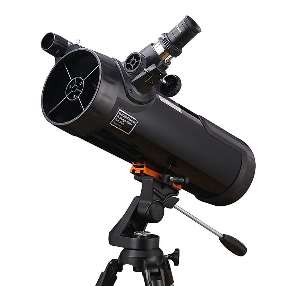 DONGDAWAN HD Telescopes for Adults 500 X 112mm Astronomical Refractor Telescope with Adjustable Tripod Finder Scope Handheld Telescope