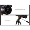 DONGDAWAN HD Telescopes for Adults 500 X 112mm Astronomical Refractor Telescope with Adjustable Tripod Finder Scope Handheld Telescope view 2
