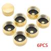 6pcs Solid Brass Refill Propane Bottle Caps Replacement for 1 LB Gas Refill Tank Cylinder Seal view 3