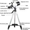DONGDAWAN Telescope, Refractor Professional Telescope -700mm Focal Length Telescopes for Adults Astronomy, with Sturdy Steel Tripod view 2