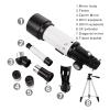 DONGDAWAN Professional Telescope for Adult Kids Beginners, 70Mm Aperture 400Mm Telescope, High Magnification Stargazing Portable Travel Telescope with Carry Bag, Tripod. view 3