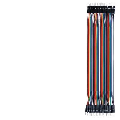 40PCS 40cm 50cm 100cm Jumper Wire Cable Connection Male to Male Female to Female and Male to Female(100cm Male-Male)