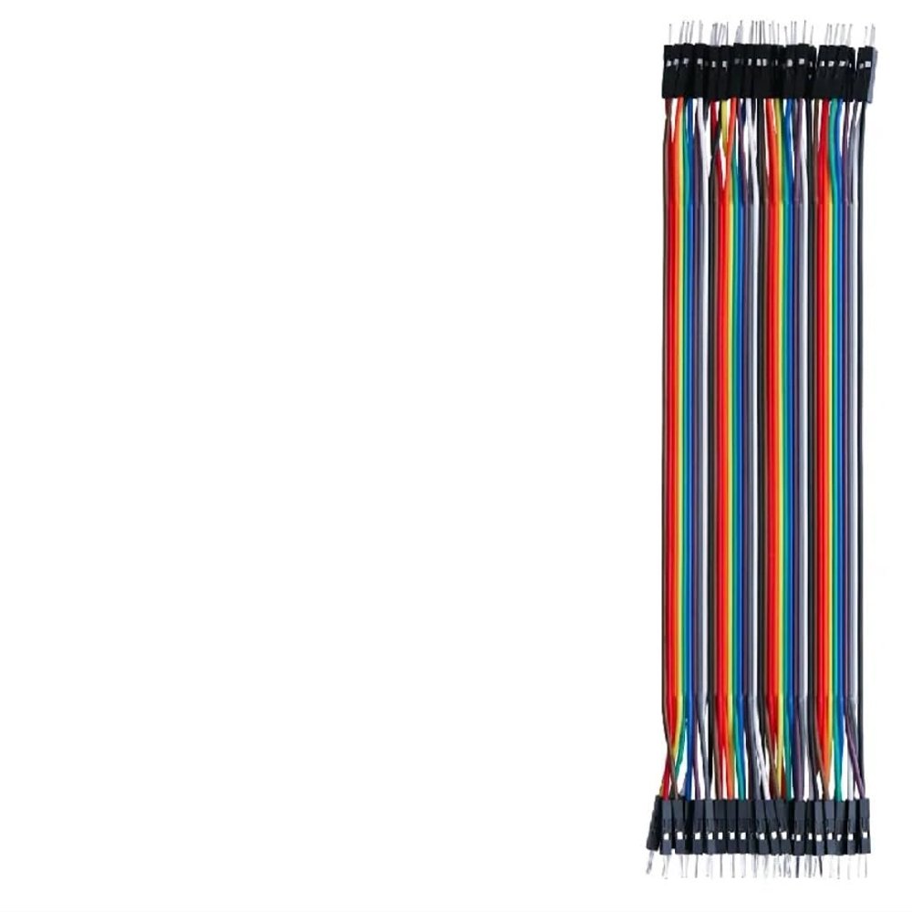 40PCS 40cm 50cm 100cm Jumper Wire Cable Connection Male to Male Female to Female and Male to Female(100cm Male-Male)