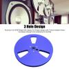 Empty Tape Reel, 1/4 7 Inch Aluminum Metal Reel, 3 Holes Open Reel Sound Tape Empty Take Up Reel for Reel to Reel for TEAC, for Studer, Universal Opening Machine Part (Blue) view 2