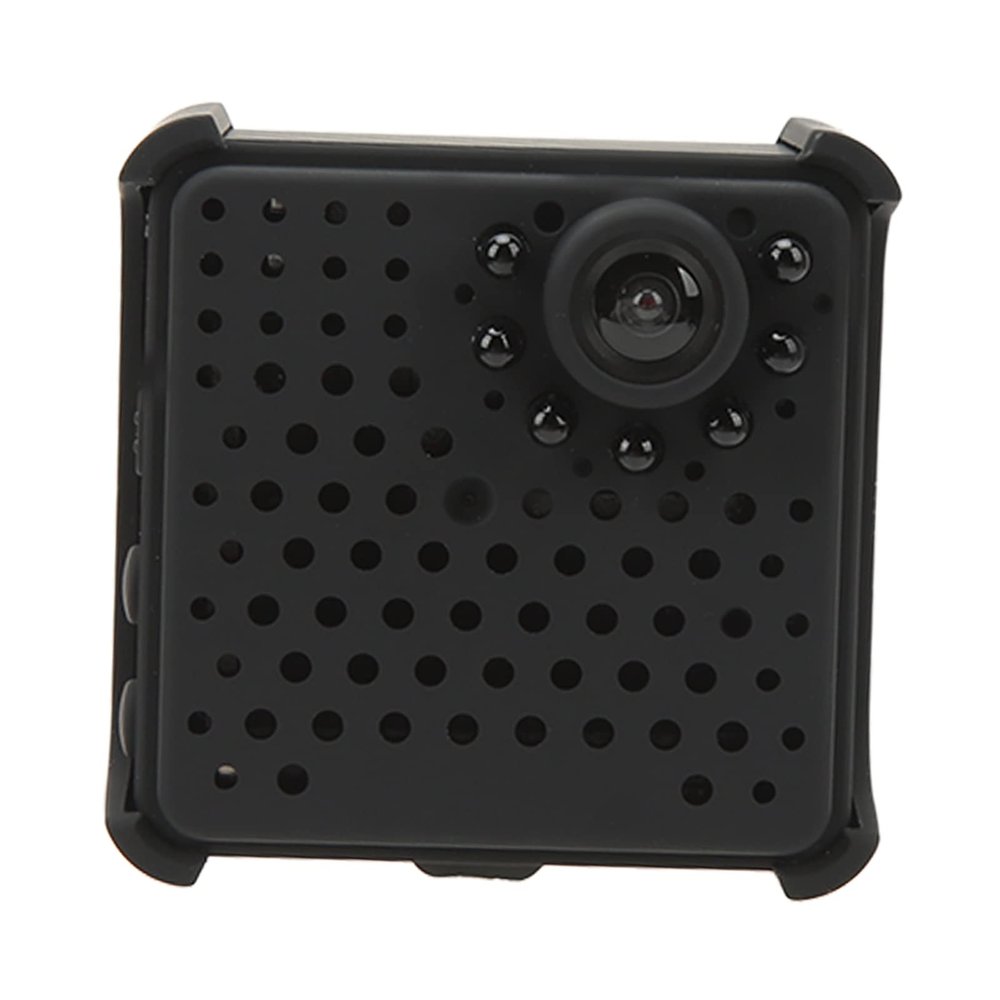 GOWENIC Mini Camera, 1080P Mini Wi Fi Camera Features Infrared NightVision 155 Wide Angle, Cordless Wi Fi Outdoor Indoor Surveillance Camera for Home Outdoor Office