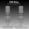 120 Dot Ice PTFE Mouse Skates  Ultra-Smooth, High-Precision Glide for Gaming Mice, Ideal for Glass Mousepads & Compatible with All Mousepades view 4