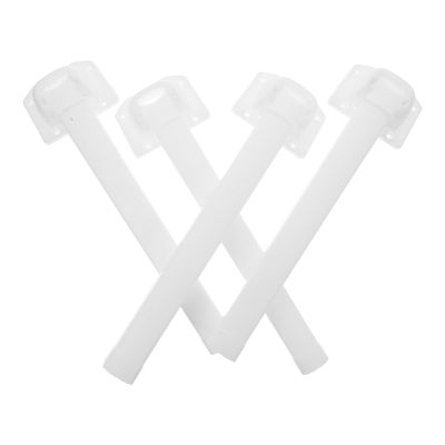Gadpiparty 4pcs Robust Plastic Folding Table Legs Legs for Desk Couch Workbench Bracket