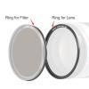 77mm Magnetic Filter Adapter Ring, Convert 77mm Screw in Thread Filter to Magnetic Filter, Thread Filter Second Change Magnetic Filter, DIY Magnetic Lens Filter Adapter Ring Kit view 4