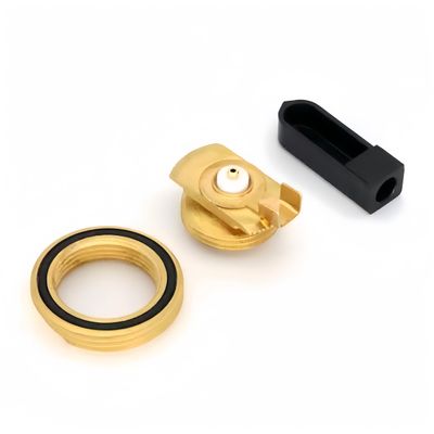 2 Pcs NMO Antenna Mount Repairment Kit Adapter Set 3/4" Hole Mount Coaxial Connector Crimp/Solder for Vehicle Antenna Mount