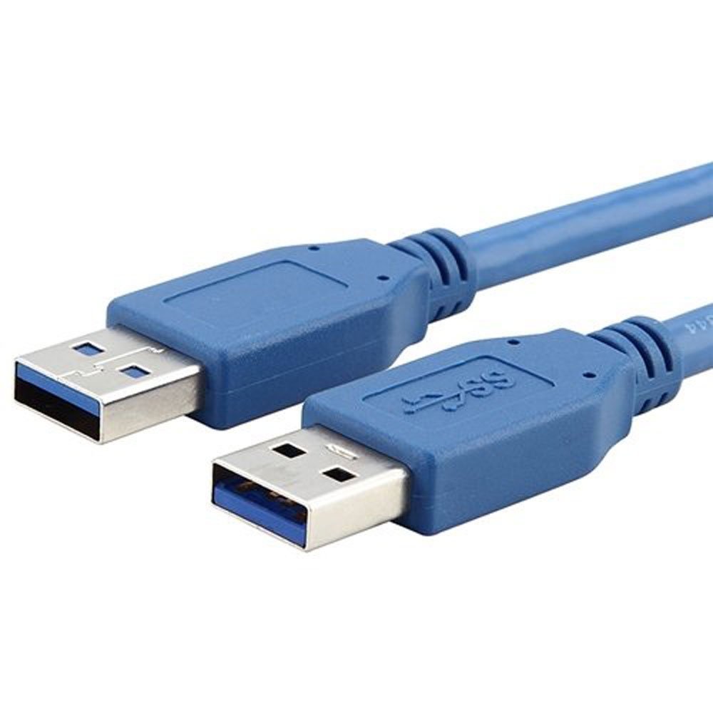 OMNIHIL 5FT USB 3.0 A-to-A [ Male-to-Male] Cable Compatible with Acer Aspire 3 A315-24P-R7VH Slim Laptop