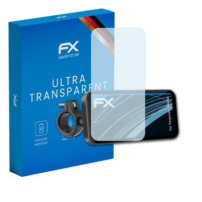 atFoliX Screen Protection Film compatible with Carpuride W603D Screen Protector, ultra-clear FX Protective Film (3X)