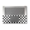 Glossy Glitter Laptop Skin Compatible with Alienware X16 R2 (2024) - Check - Premium 3M Vinyl Protective Wrap Decal Cover - Easy to Apply | Crafted in The USA by MightySkins view 4