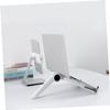LIFKICH Adjustable Aluminum Alloy Triangle Laptop Stand Foldable Cooling Holder for Tablets Laptops Space-Saving Design for Home Office Travel view 3