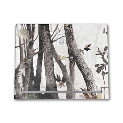 Glossy Glitter Laptop Skin Compatible with Alienware X16 R2 (2024) - Artic Camo - Premium 3M Vinyl Protective Wrap Decal Cover - Easy to Apply | Crafted in The USA by MightySkins