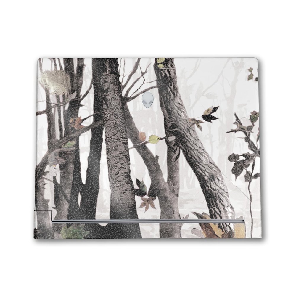 Glossy Glitter Laptop Skin Compatible with Alienware X16 R2 (2024) - Artic Camo - Premium 3M Vinyl Protective Wrap Decal Cover - Easy to Apply | Crafted in The USA by MightySkins