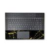 Laptop Skin Compatible with Alienware X16 R2 (2024) - Black Gold Marble - Premium 3M Vinyl Protective Wrap Decal Cover - Easy to Apply | Crafted in The USA by MightySkins view 4