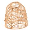 WOONEKY Chandelier Lamp Shades Woven Rattan Lampshade Decorative Hanging Light Cover for Living view 1