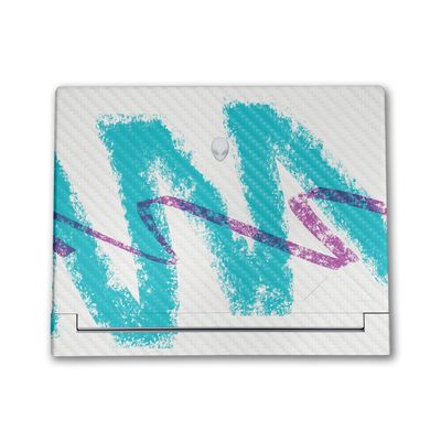 Carbon Fiber Laptop Skin Compatible with Alienware X16 R2 (2024) - Paper Cup - Premium 3M Vinyl Protective Wrap Decal Cover - Easy to Apply | Crafted in The USA by MightySkins