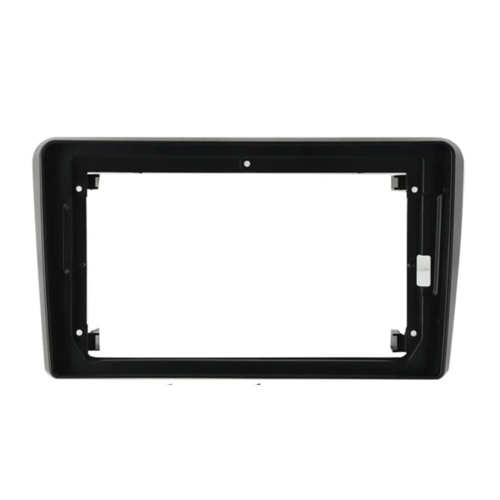 AYYDXRK Audio Conversion Dashboard Panel Frame Compatible with A3 A4 TT 2006-2012 Car Video 9 Inch Car Radio Fascias Frame Car Stereo Android Install Mount Kit