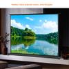 BERWDUXA Tabletop Mobile Projection Screen 30" 40" 50" Floor Standing Projector Screen Retractable Pull Up 16:9 Movie Screen for Home Theater/Camping(50"(4:3)) view 3
