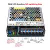 KACOME Power 250W UPS Uninterruptible Switching Power Supply smps no Switch time AC to DC 13.8v 27.6vfor Charge PSC-250-12 PSC-250-24(12V) view 2